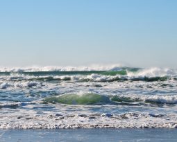 beach, waves and ocean