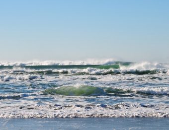 beach, waves and ocean